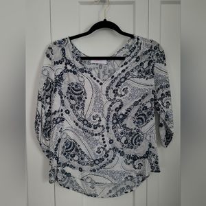 3/4 sleeve blouse